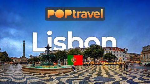 Walking in LISBON, Portugal 🇵🇹 - Rainy Winter Evening - 4K HDR - Walking Tour in Portugal