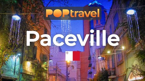 Walking in PACEVILLE / Malta 🇲🇹- Evening Tour in Saint Julian's - 4K 60fps (UHD) - Walking Tour in Malta