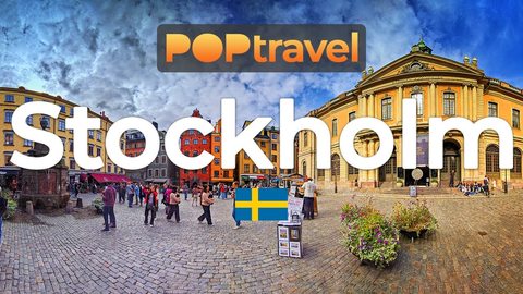 STOCKHOLM, Sweden 🇸🇪 - 4K 60fps - Walking Tour in Sweden
