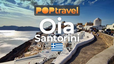 OIA (Santorini), Greece 🇬🇷 - 4K 60fps (UHD) - Walking Tour in Greece
