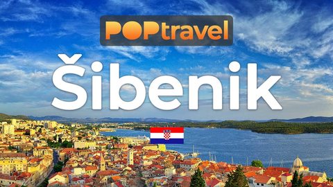 SIBENIK, Croatia 🇭🇷 - Sunset Tour - 4K 60fps (UHD) - Walking Tour in Croatia
