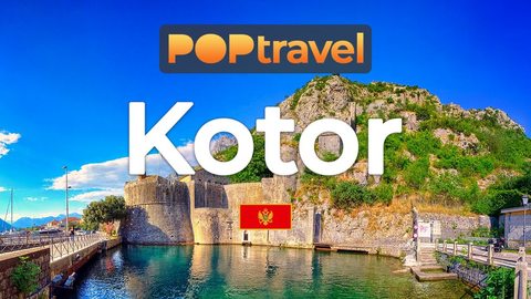 Walk in KOTOR / Montenegro 🇲🇪 - 4K 60fps (UHD) - Walking Tour in Montenegro