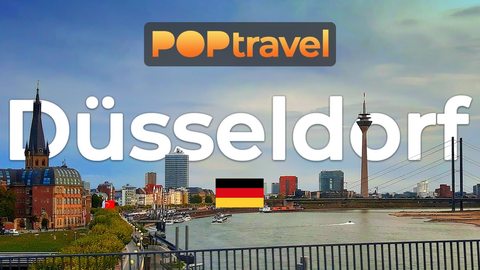 Walking in DÜSSELDORF / Germany 🇩🇪- Around the Old Town - 4K 60fps (UHD) - Walking Tour in Germany