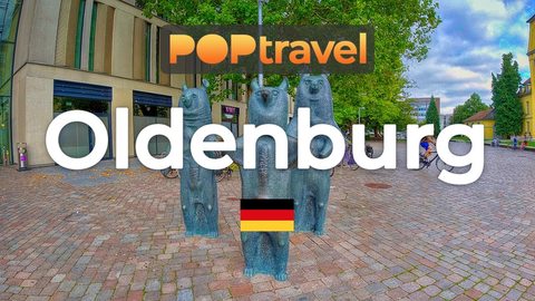 Walking in OLDENBURG / Germany 🇩🇪- Around the City Center - 4K 60fps (UHD) - Walking Tour in Germany