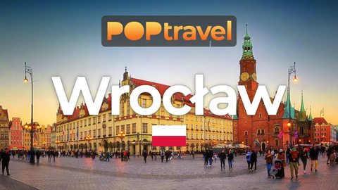 WROCLAW, Poland - 4K HDR walking tour with captions - Walking Tour in Poland