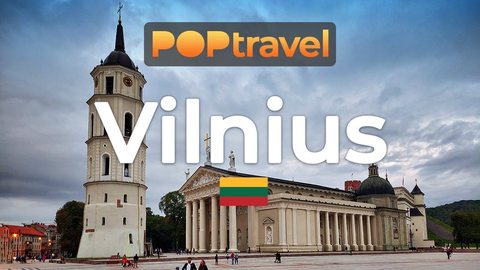 Walking in VILNIUS / Lithuania 🇱🇹 - 4K 60fps (UHD) - Walking Tour in Lithuania