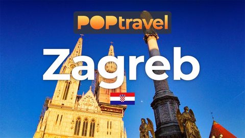 ZAGREB, Croatia 🇭🇷- Evening Tour (with Map) - Walking Tour in Croatia