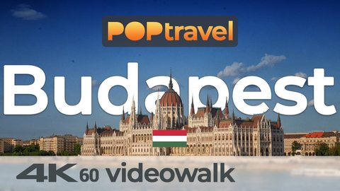 Walking in BUDAPEST / Hungary 🇭🇺- 4K 60fps (UHD) - Walking Tour in Hungary