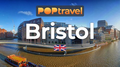 Walking in BRISTOL / England (UK) 🇬🇧- 4K 60fps (UHD) - Walking Tour in UK