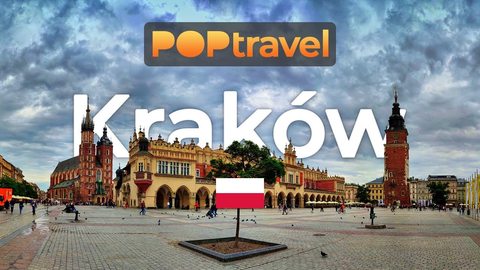 Walking in KRAKOW / Poland 🇵🇱- Center, Castle to Jewish Quarter - 4K 60fps (UHD) - Walking Tour in Poland