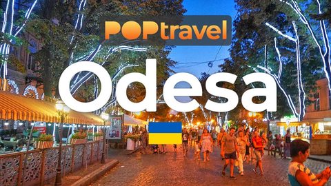 Walking in ODESA / Ukraine 🇺🇦- Evening Tour in the Centre - 4K 60fps (UHD) - Walking Tour in Ukraine