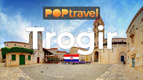 TROGIR / Croatia 🇭🇷 - 4K 60fps (UHD) - Walking Tour in Croatia
