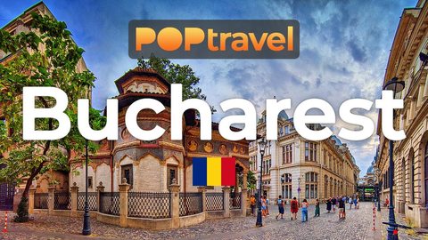 Walking in BUCHAREST / Romania 🇷🇴- Old Town to Parliament - 4K 60fps (UHD) - Walking Tour in Romania
