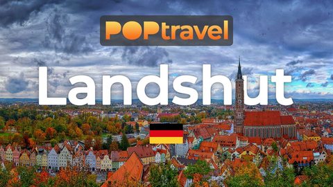 Walking in LANDSHUT / Germany 🇩🇪- 4K 60fps (UHD) - Walking Tour in Germany