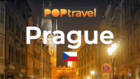 Walking in PRAGUE / Czech Republic 🇨🇿- Malá Strana to Center at Night - 4K 60fps (UHD) - Walking Tour in Czechia