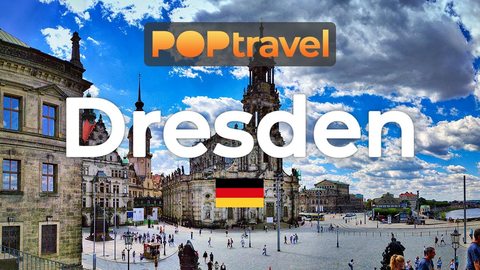 Walking in DRESDEN / Germany 🇩🇪- Summer Tour Main Station to Neustadt - 4K 60fps (UHD) - Walking Tour in Germany