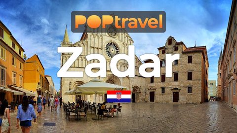 ZADAR, Croatia 🇭🇷- Around the Old Town - 4K 60fps (UHD) - Walking Tour in Croatia