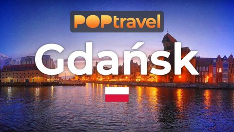Walking in GDANSK / Poland 🇵🇱- Evening Tour in Fall - 4K 60fps (UHD) - Walking Tour in Poland