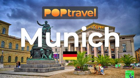 Walking in MUNICH / Germany 🇩🇪- 4K 60fps (UHD) - Walking Tour in Germany