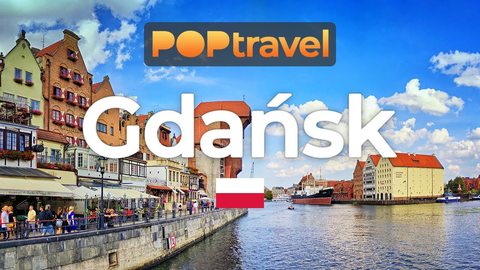 Walking in Gdansk, Poland - Late Summer Tour - 4K - Walking Tour in Poland